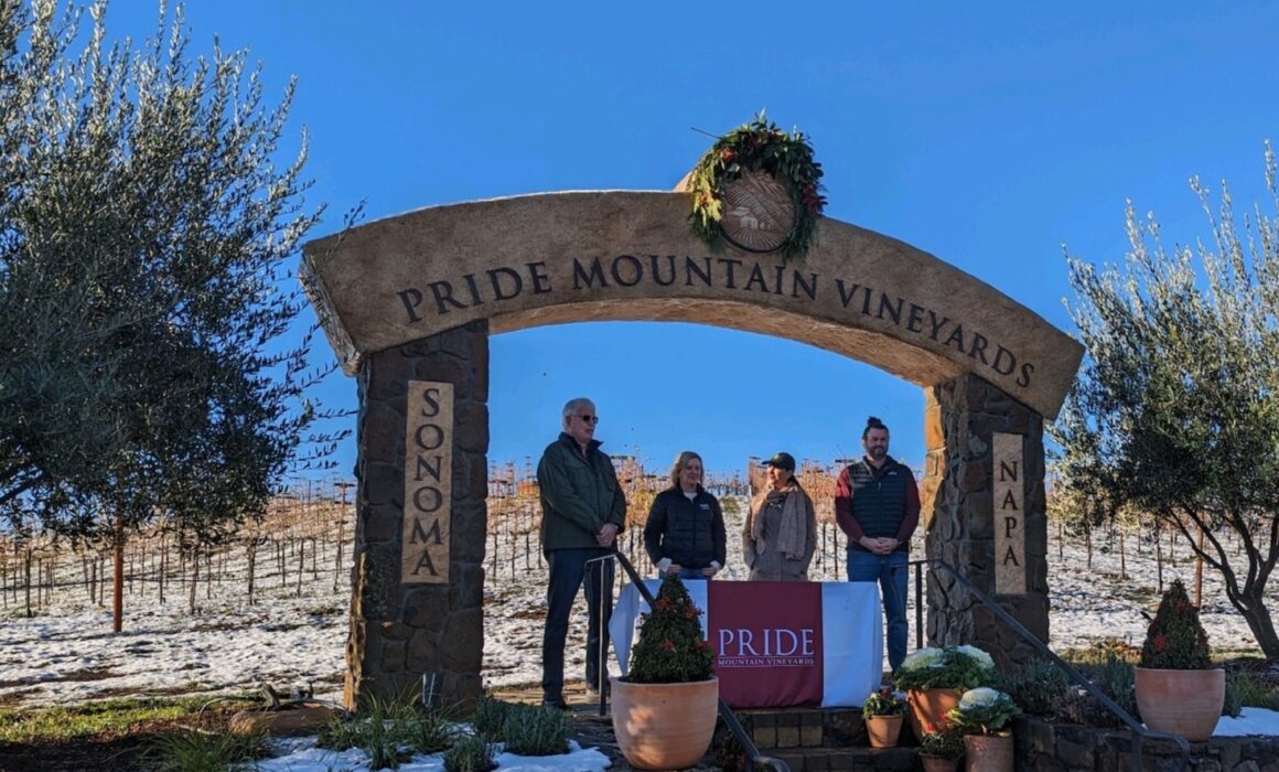 Pride Mountain Vineyards in Sonoma County
