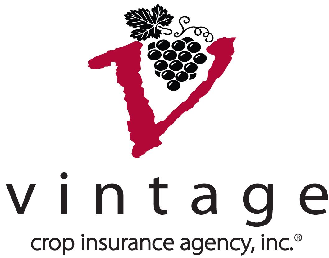 Vintage crop insurance logo
