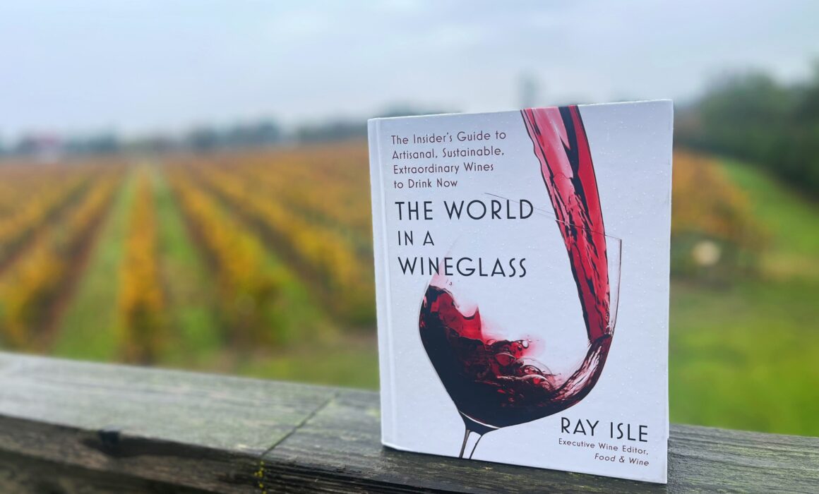 The cover of The World in a Wineglass