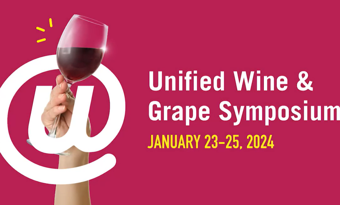 Unified Wine & Grape Symposium event promo